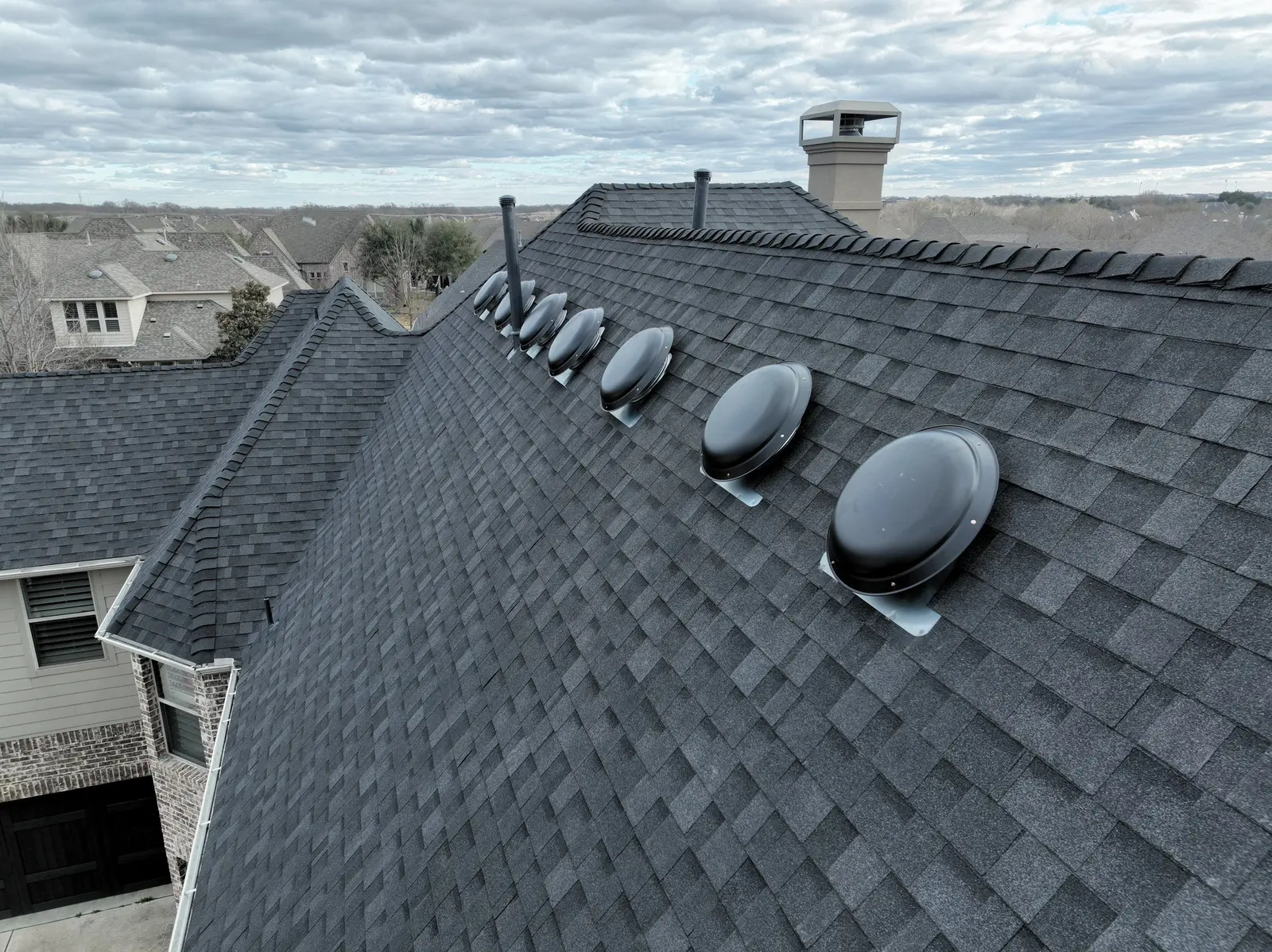 Ventilation and Roofing Upgrades. TopLine Roofing job photo